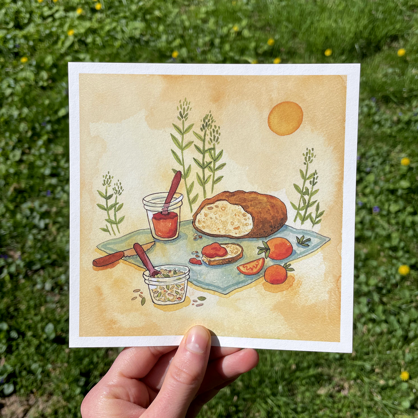 Picnic Time - Art Print