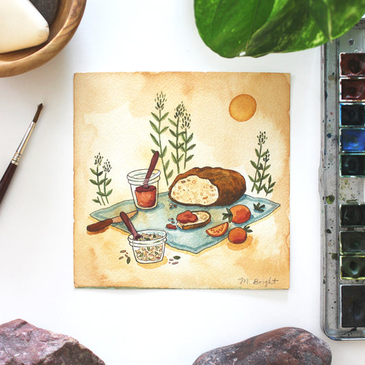 Picnic Time - Original Painting