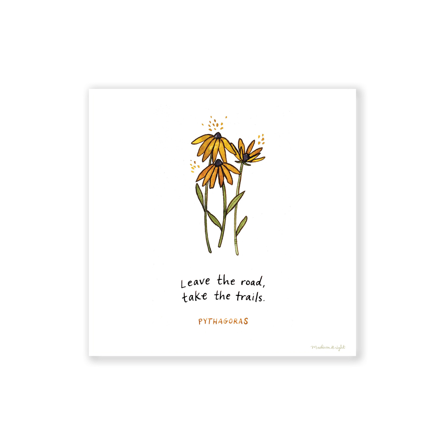 Custom Plant Affirmation Painting - Print