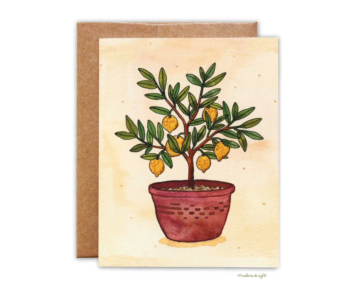 Little Lemon Tree - Greeting Card