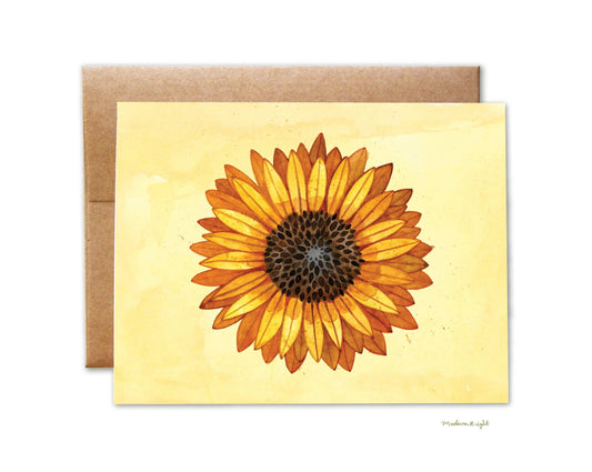 Sunflower - Greeting Card