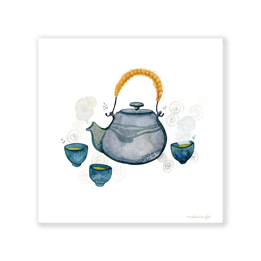 Tea for Three - Art Print