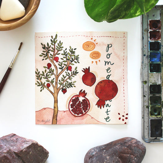 Pomegranate - Original Painting