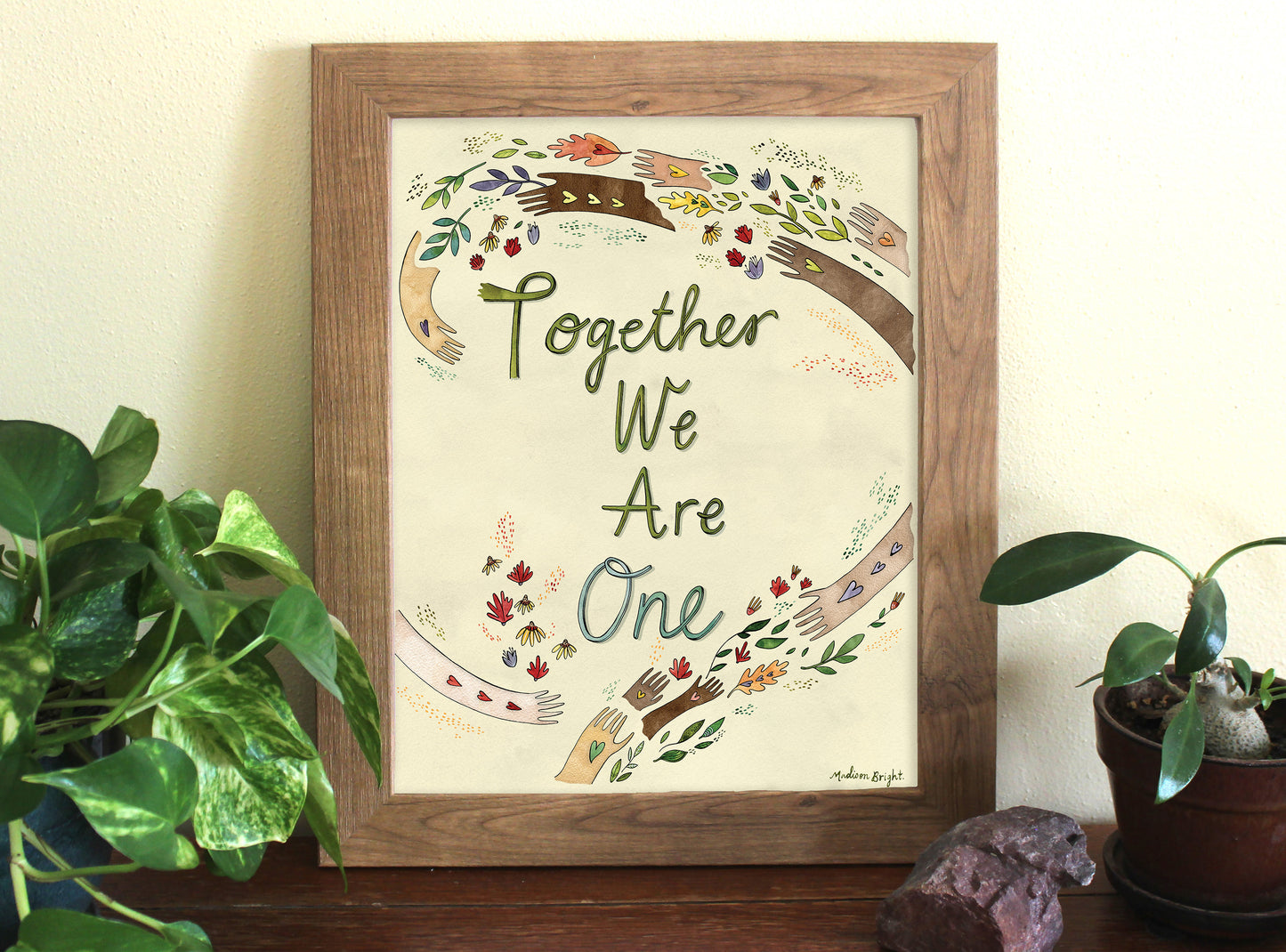 Together We Are One - Art Print